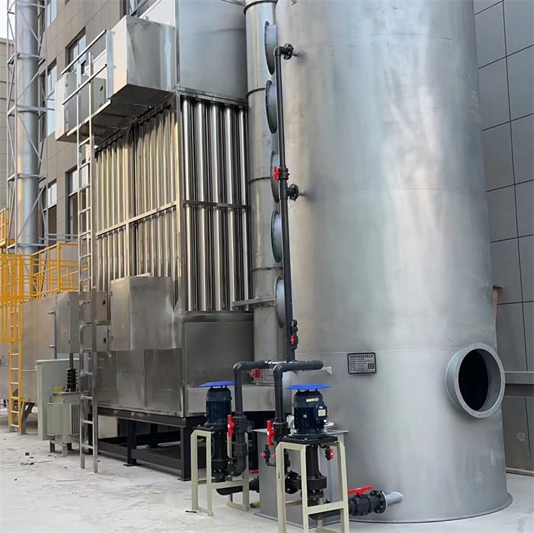 六創(chuàng) 高壓濕式靜電凈化設備發(fā)泡油煙廢氣凈化用型號YC-SSJD-13K